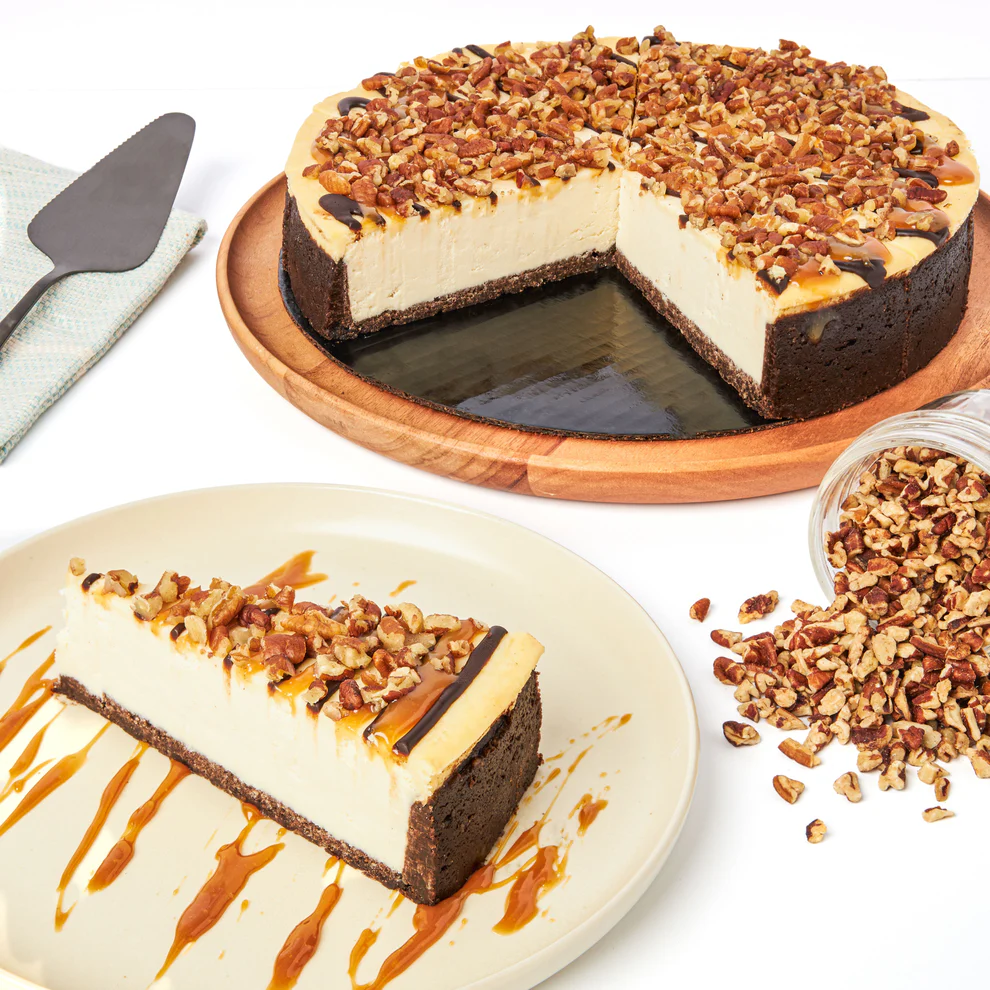 ID_GBnmm Caramel Biscuit Cheesecake (10 Slices) - Image 1