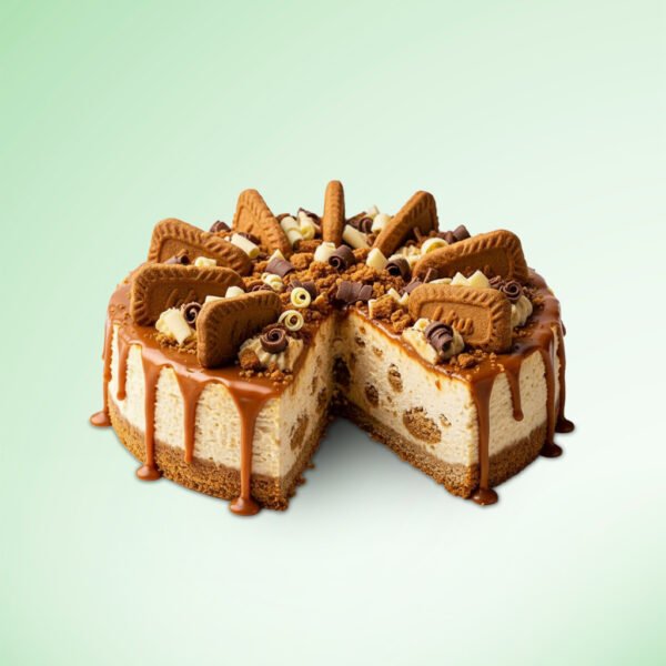 Caramel Biscuit Cheesecake (1 Slices)