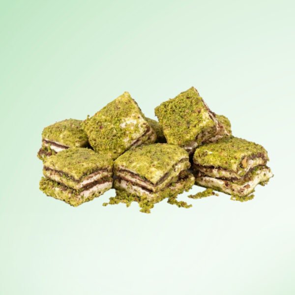Antep Baklava-Flavored Turkish Delight (1kg Box, Case of 12)