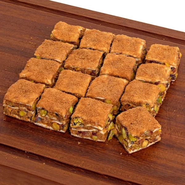 Lotus Antep Baklava-Flavored Turkish Delight (1kg Box, Case of 12)