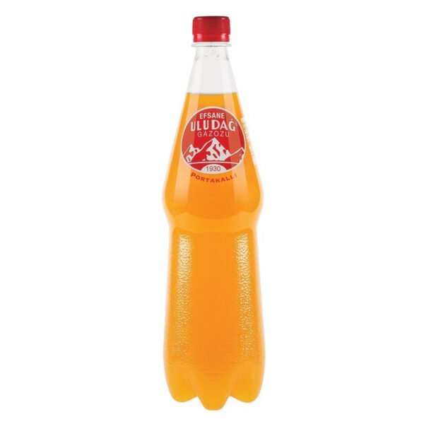 Uludağ Orange Flavored Carbonated Beverage 1 Lt